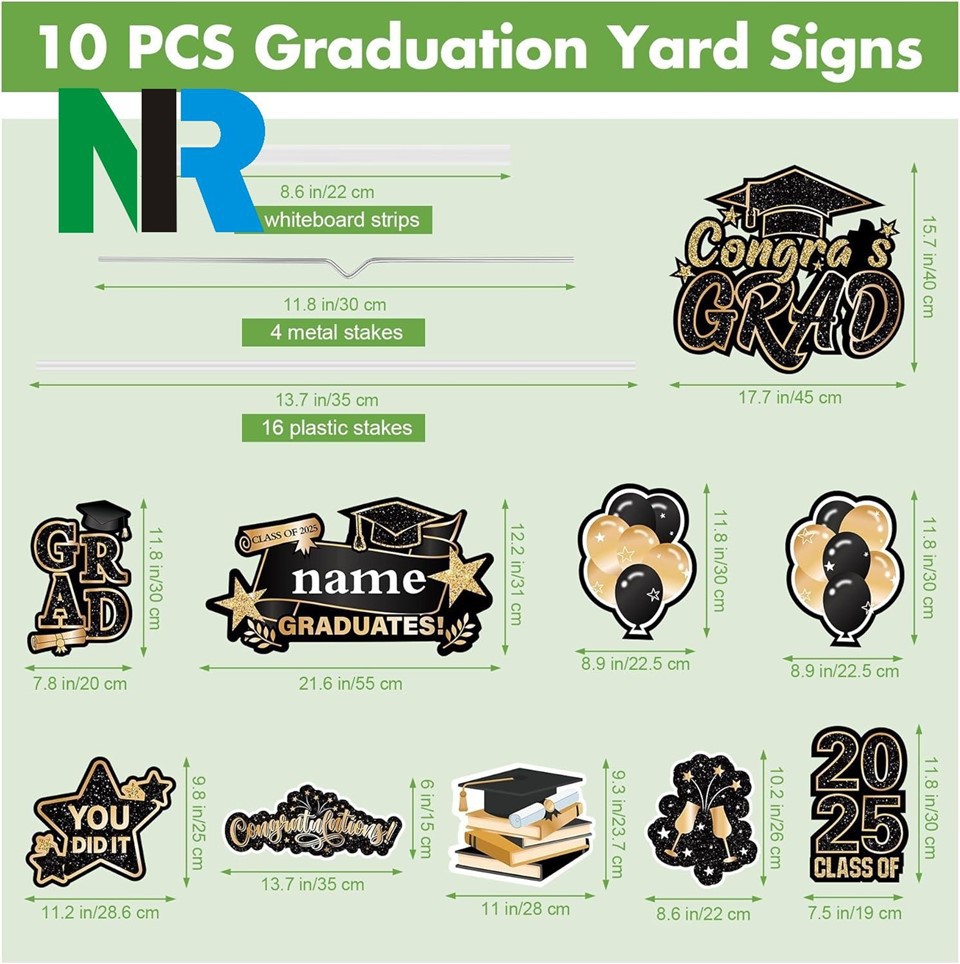 Personalized graduation posters